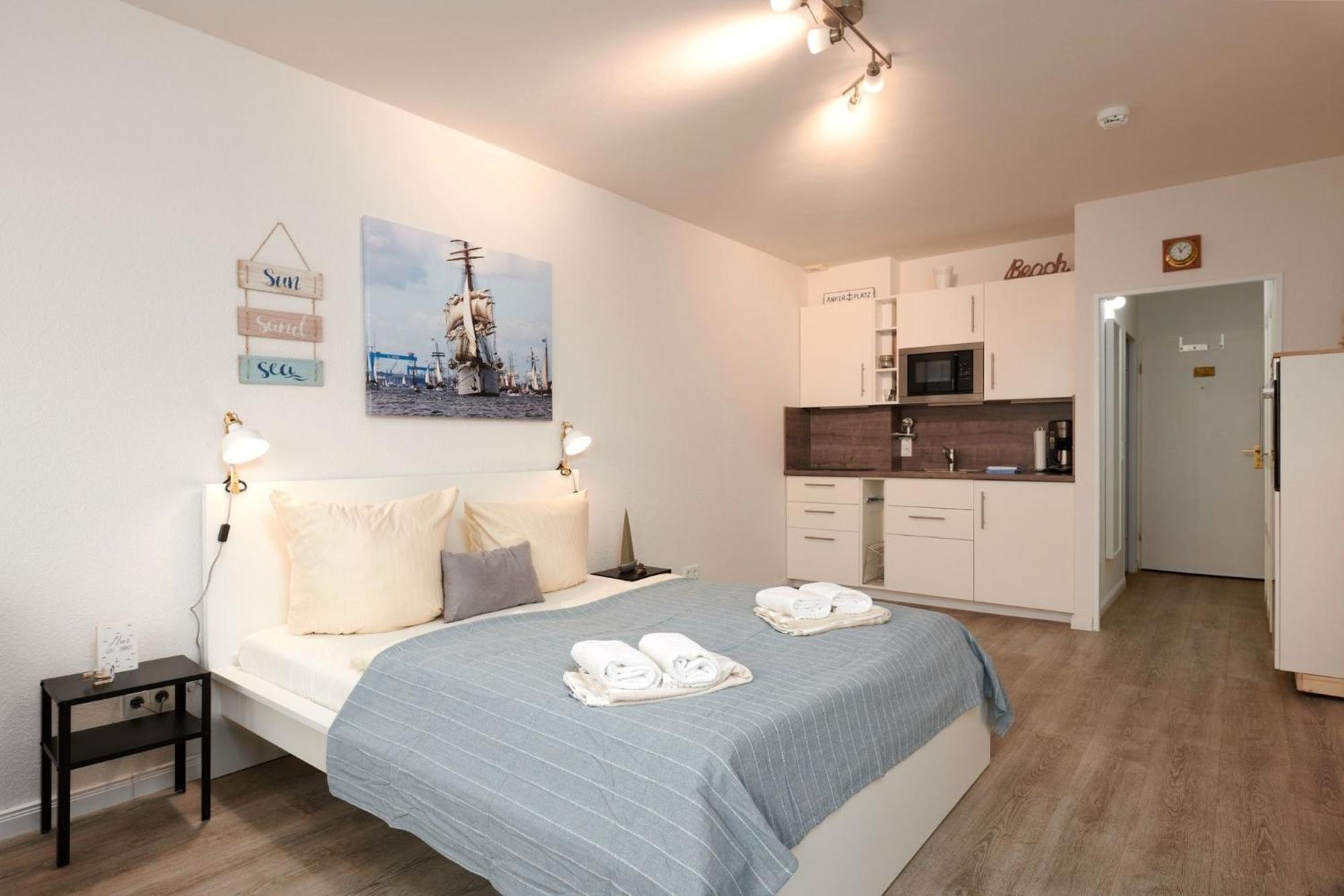Boern Brn Ankerplatz Apartment Laboe Ngoại thất bức ảnh